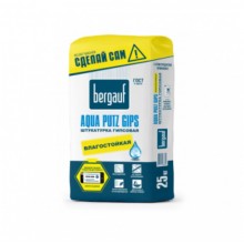 Штукатурка гипсовая Bergauf Aqua Putz Gips 25 кг