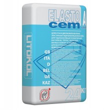 Смесь гидроизоляционная цементная Litokol Elastocem A 24 кг