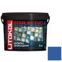 Затирка эпоксидная для швов Litokol Starlike Evo S.350 Blu Zaffiro 5 кг