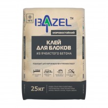 Клей для ячеистых блоков Bazel 25 кг