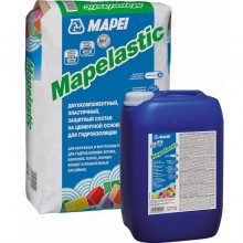 Гидроизоляция двухкомпонентная Mapei Mapelastic 24 кг